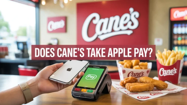 Does Cane's Take Apple Pay