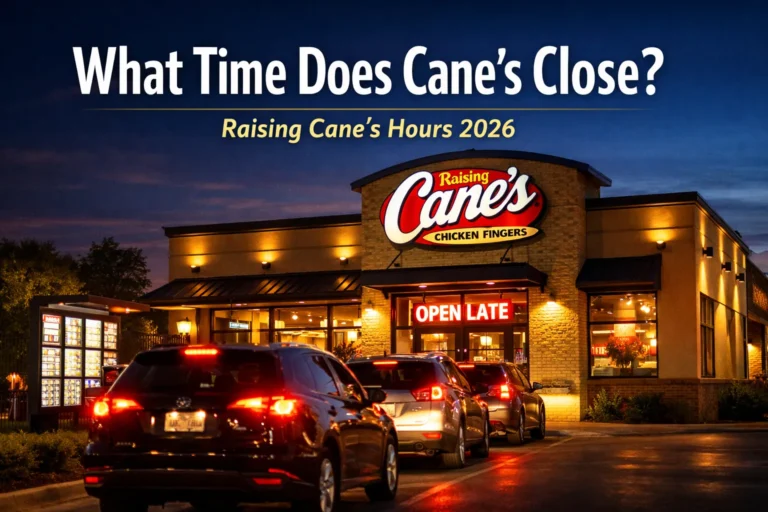 Raising Cane’s Hours